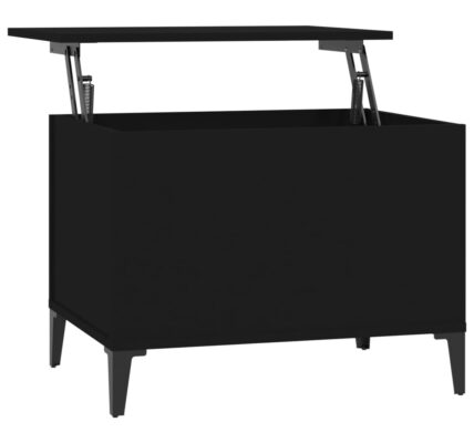 vidaXL Konferenčný stolík čierny 60×44,5×45 cm spracované drevo