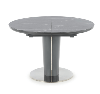 Sconto Jedálenský stôl RACORDU sivý mramor/sivá