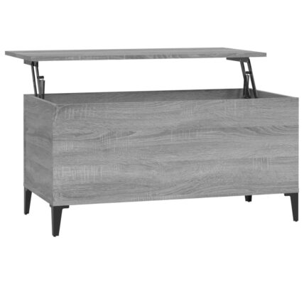 vidaXL Konferenčný stolík sivý sonoma 90×44,5×45 spracované drevo
