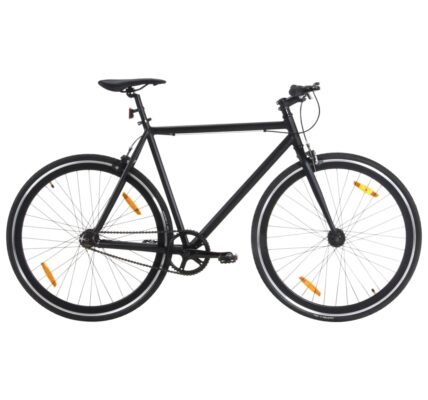vidaXL Bicykel s pevným prevodom čierny 700c 51 cm