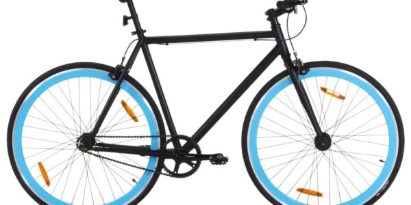 vidaXL Bicykel s pevným prevodom čierno-modrý 700c 51 cm
