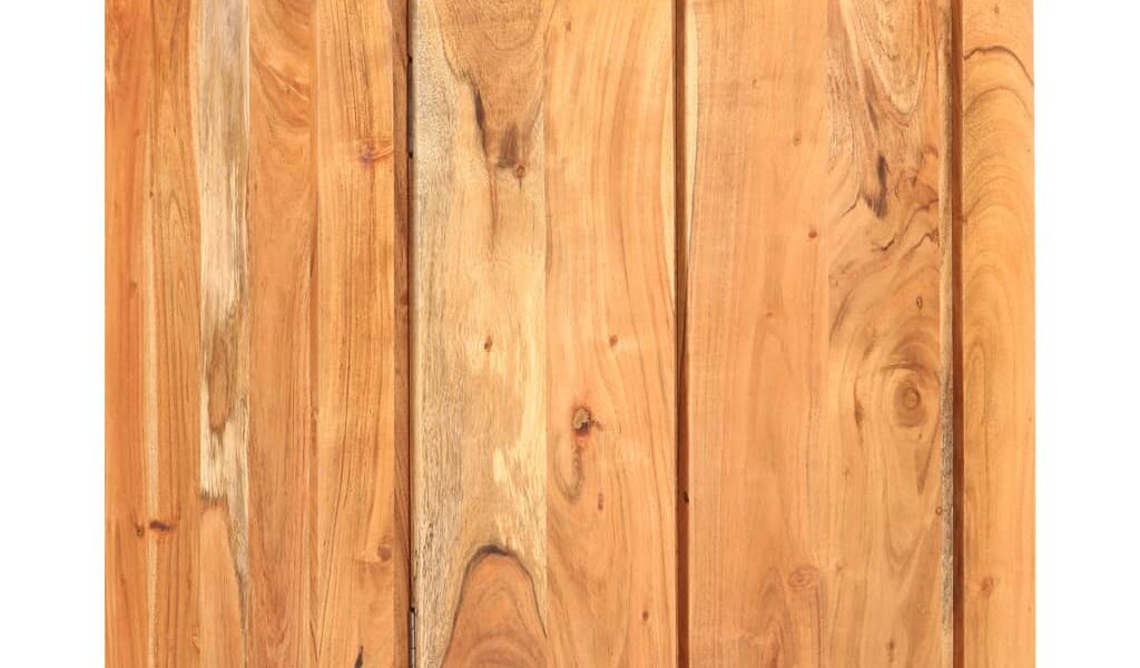 vidaXL Komoda 59x33x75 cm trden akacijev les