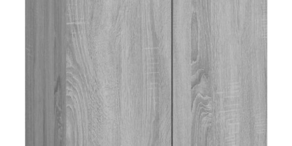 vidaXL Botník sivý dub sonoma 59x35x70 cm spracované drevo