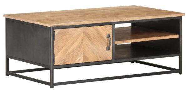 vidaXL Konferenčný stolík 90x50x35 cm masívne akáciové drevo