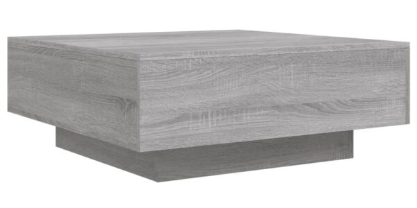 vidaXL Konferenčný stolík sivý sonoma 80x80x31 cm kompozitné drevo
