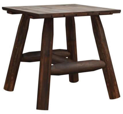 vidaXL Príručný stolík 49x49x50 cm smrekové drevo