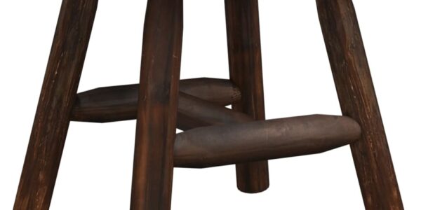 vidaXL Príručný stolík 49x49x50 cm smrekové drevo