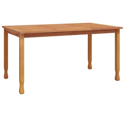 vidaXL Záhradný jedálenský stôl 150x90x75 cm tíkové masívne drevo