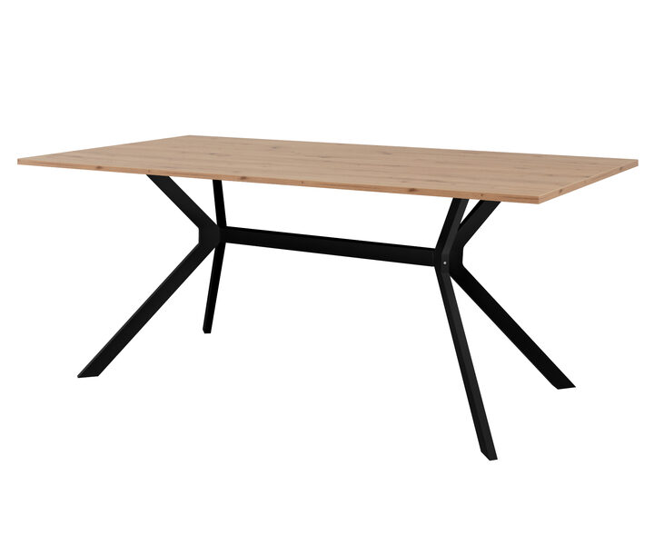 Sconto Jedálenský stôl PAXOS 81A dub artisan/čierna