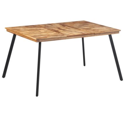 vidaXL Jedálenský stôl 148x97x76 cm tíkové masívne drevo