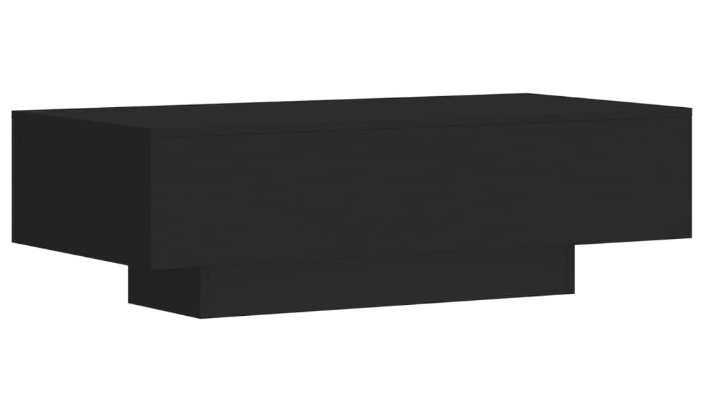 vidaXL Konferenčný stolík čierny 100×49,5×31 cm kompozitné drevo