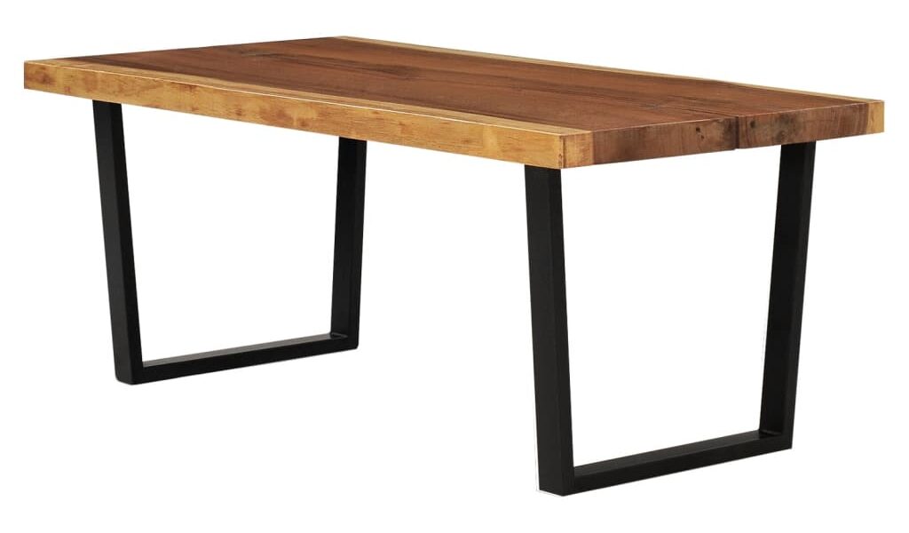 vidaXL Konferenčný stolík drevo suar 102x54x41 cm