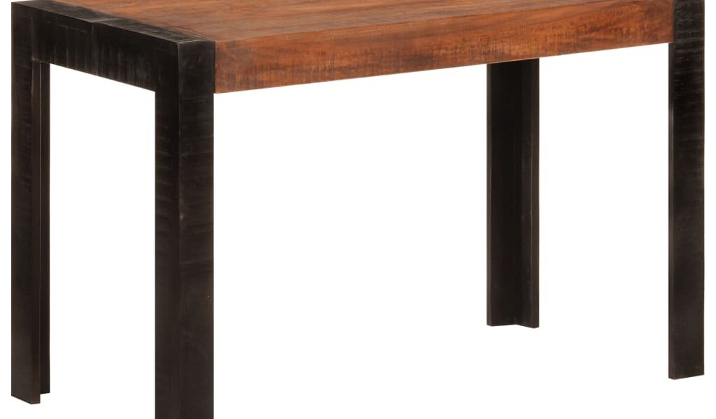 vidaXL Jedálenský stôl medovohnedý 120x60x76 cm masívne mangové drevo