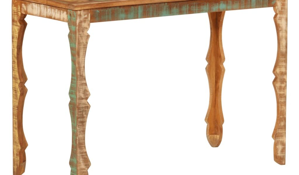 vidaXL Jedálenský stôl 110x52x76 cm masívne recyklované drevo
