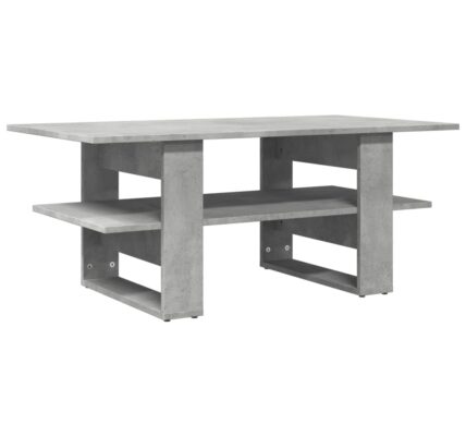 vidaXL Konferenčný stolík betónový sivý 102x55x42 cm kompozitné drevo