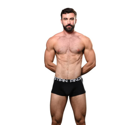 Pánske boxerky Andrew Christian čierné TROPHY BOY (93008-BLK) S