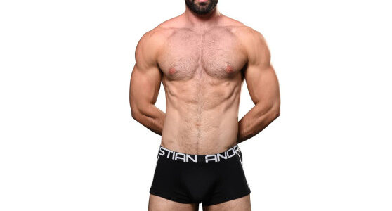 Pánske boxerky Andrew Christian čierné TROPHY BOY (93008-BLK) S