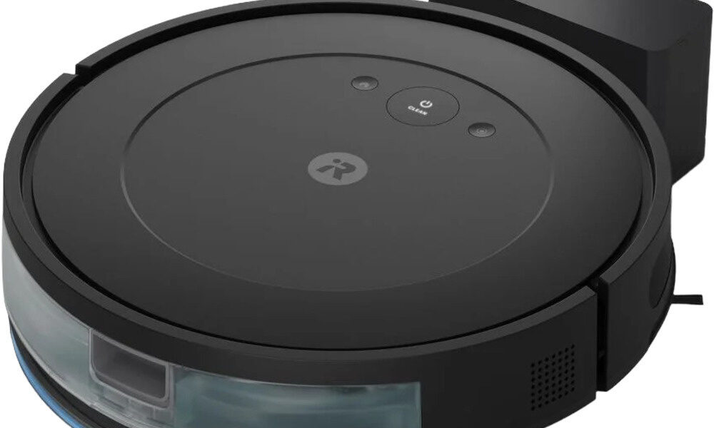 iRobot Roomba Combo Essential – black (Y011040) – Robotický vysávač s mopom