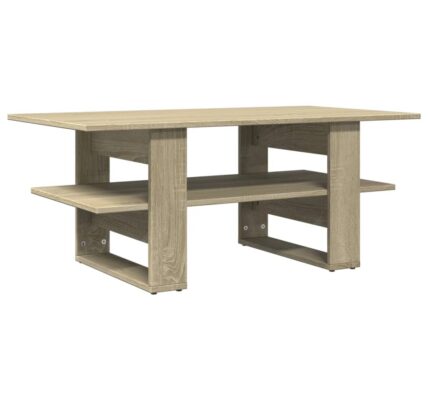 vidaXL Konferenčný stolík dub sonoma 102x55x42 cm kompozitné drevo