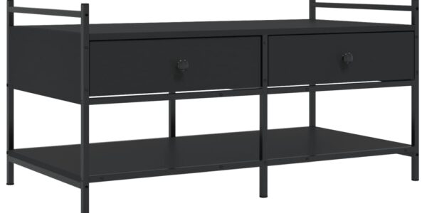 vidaXL Konferenčný stolík čierny 99x50x50 cm kompozitné drevo