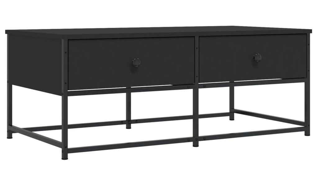 vidaXL Konferenčný stolík čierny 100x51x40 cm kompozitné drevo