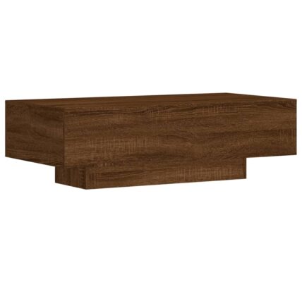 vidaXL Konferenčný stolík hnedý dub 100×49,5×31 cm kompozitné drevo
