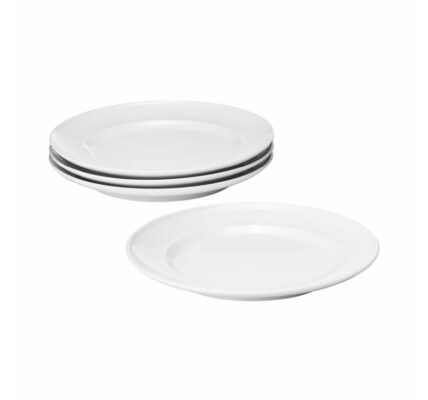 Porcelánový jedálenský tanier Koppel 22 cm, set 4ks – Georg Jensen