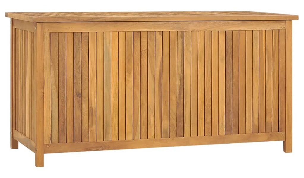 vidaXL Záhradný box 114x50x58 cm masívne teakové drevo