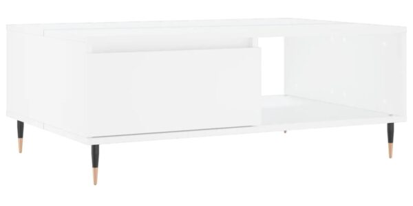 vidaXL Konferenčný stolík biely 90x60x35 cm kompozitné drevo
