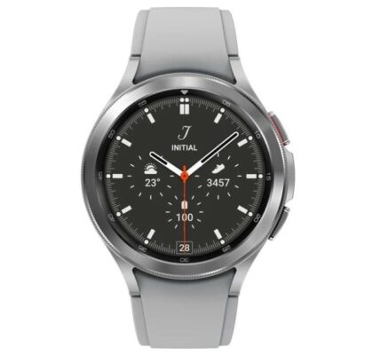 Samsung Galaxy Watch4 Classic LTE 46mm, silver, vystavený, záruka 21 mesiacov SM-R895FZSAEUE