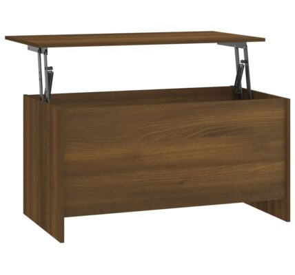 vidaXL Konferenčný stolík hnedý dub 102×55,5×52,5 cm spracované drevo