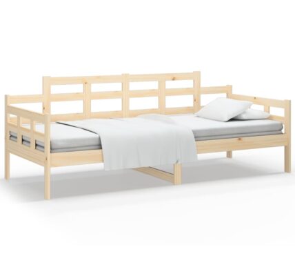 vidaXL Denná posteľ borovicový masív 90×200 cm