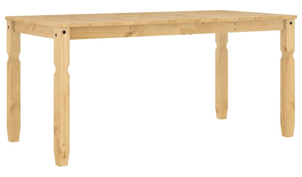 vidaXL Jedálenský stôl Corona 160x80x75 cm borovicový masív