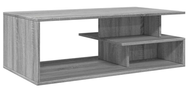 vidaXL Konferenčný stolík sivá sonoma 102x55x35 cm kompozitné drevo