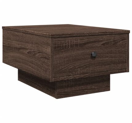 vidaXL Konferenčný stolík, hnedý dub 60x45x31 cm, kompozitné drevo
