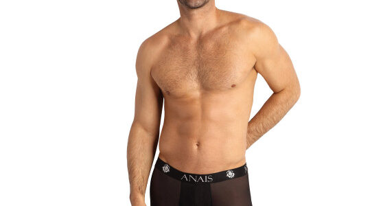 Pánske boxerky Anais čierné (Eros Boxer) XL