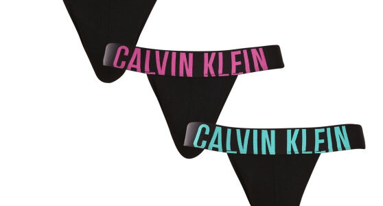 3PACK pánske jocksy Calvin Klein čierné (NB3606A-LXR) M