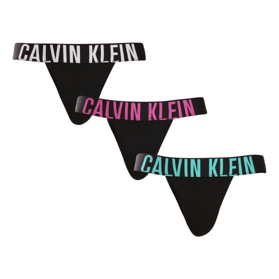 3PACK pánske jocksy Calvin Klein čierné (NB3606A-LXR) M