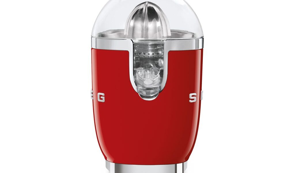 SMEG 50’s Retro Style el. citrusový odšťavovač CJF11, červený – Smeg