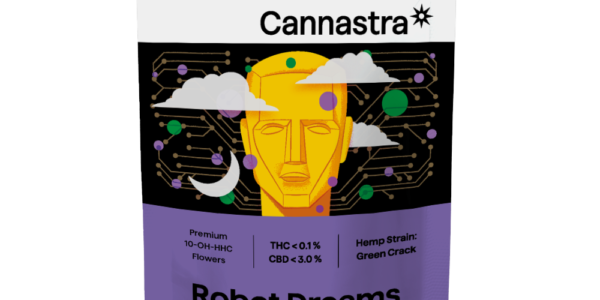 Cannastra 10-OH-HHC Flower Robot Dreams 97 % kvalita, 1 g – 100 g 100 gramov