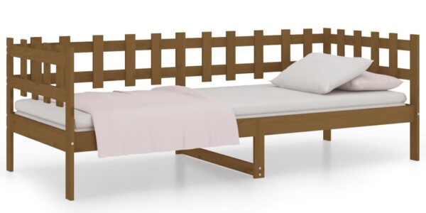 vidaXL Denná posteľ medovo hnedá 80×200 cm borovicový masív