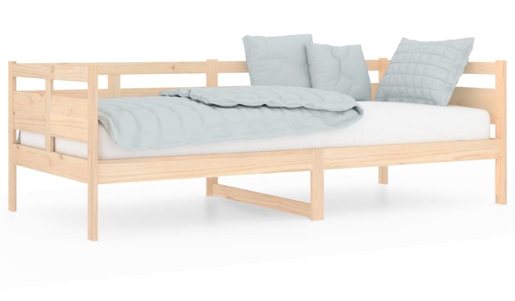 vidaXL Denná posteľ masívna borovica 90×200 cm