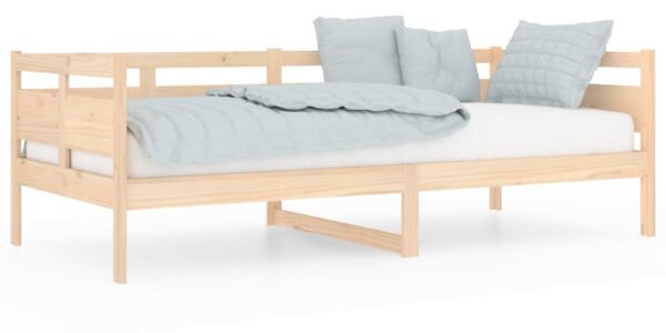 vidaXL Denná posteľ masívna borovica 90×200 cm