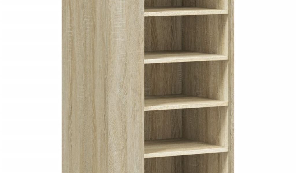 vidaXL Botník dub sonoma 52×37,5×100 cm kompozitné drevo