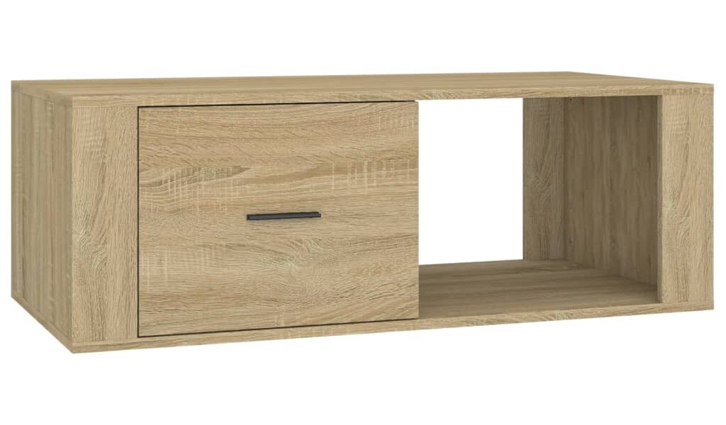 vidaXL Konferenčný stolík dub sonoma 100×50,5×35 cm spracované drevo
