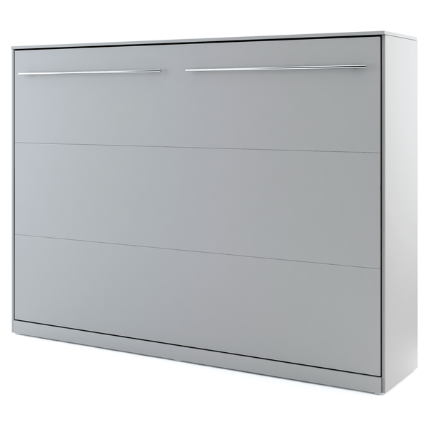 Sconto Sklápacia posteľ CONCEPT PRO CP-04 sivá, 140×200 cm, horizontálna