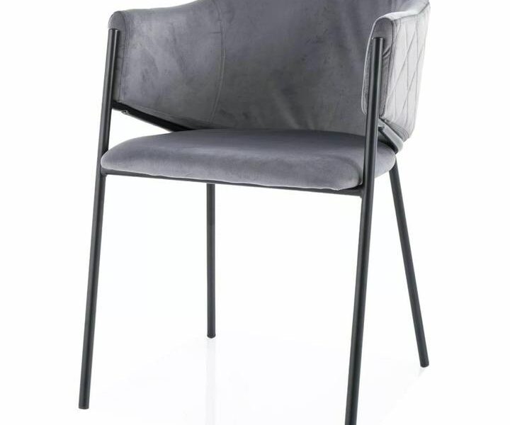 Sconto Jedálenská stolička BONO 2 sivá