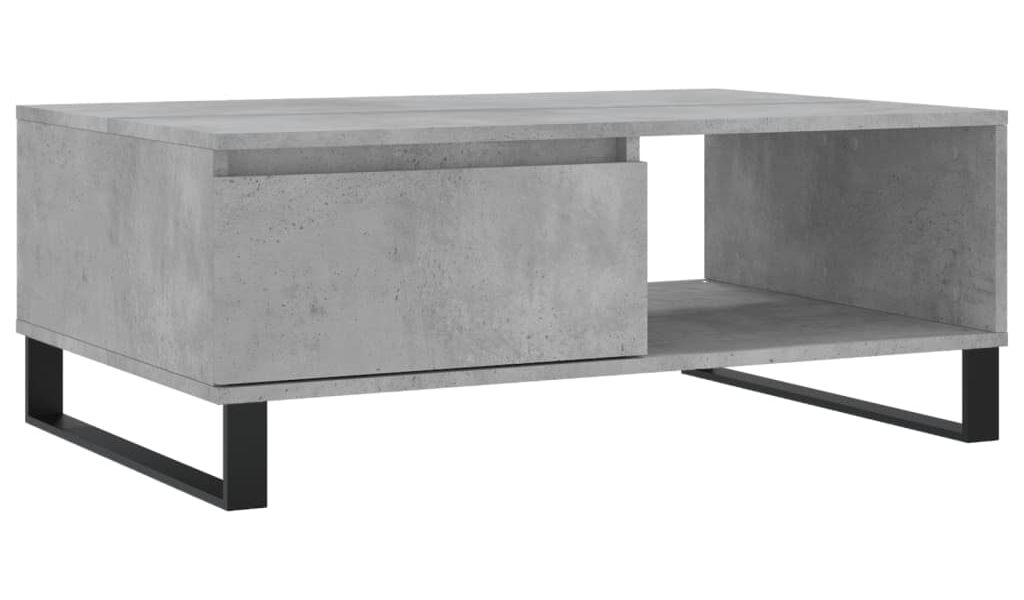 vidaXL Konferenčný stolík betónovo sivý 90x60x35 cm kompozitné drevo