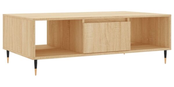 vidaXL Konferenčný stolík dub sonoma 104x60x35 cm kompozitné drevo