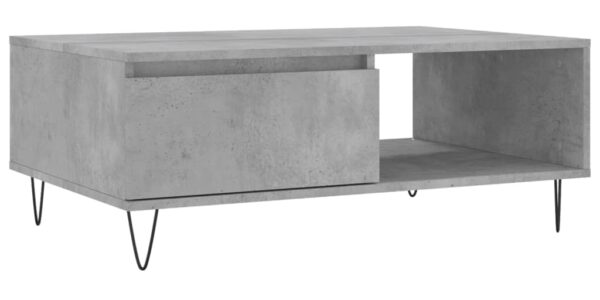vidaXL Konferenčný stolík betónovo sivý 90x60x35 cm kompozitné drevo